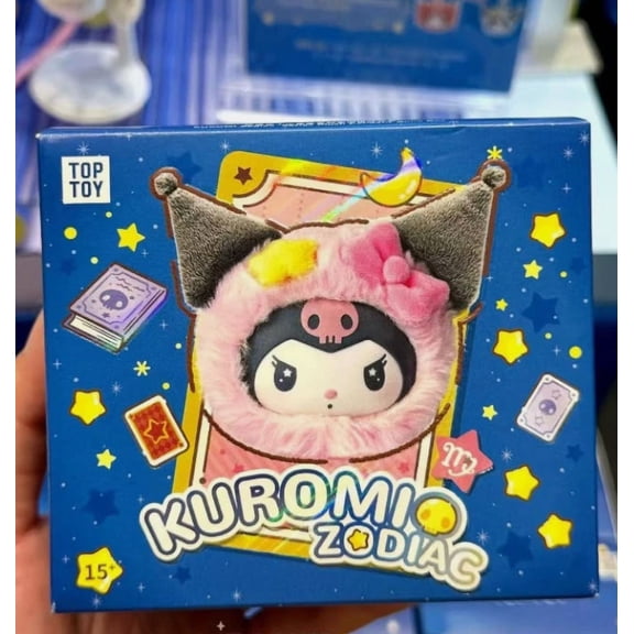 TOP TOY Sanrio Kuromi Zodiac Series Plush Blind Box Toy Gift