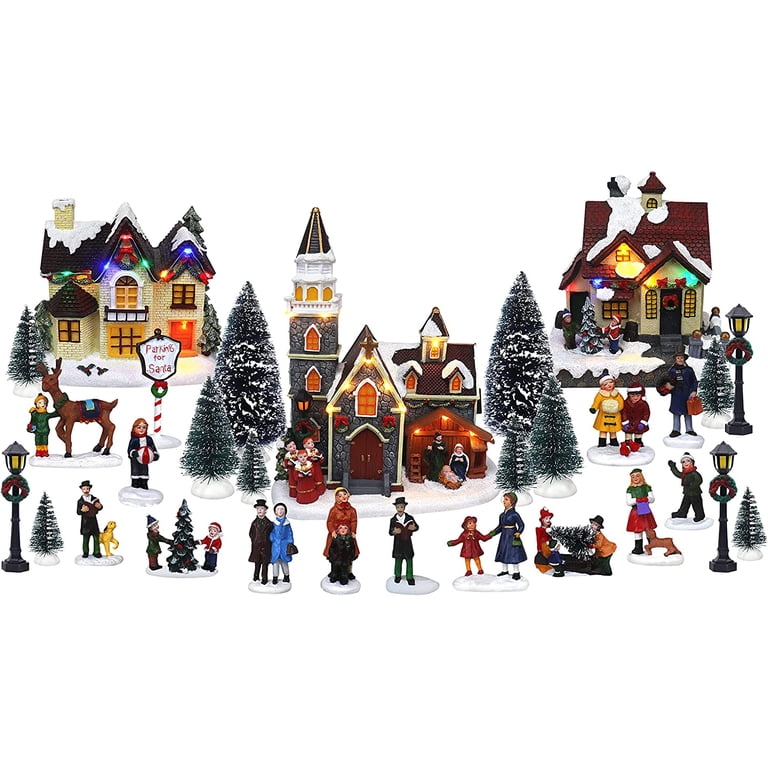 y Holiday Village クリスマスデコレーション Holiday House Town