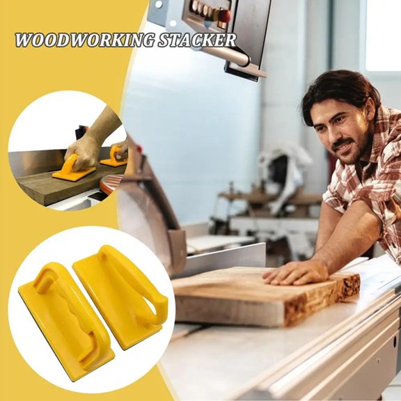 TOP! Table Saw Push Stick Safetys Ergonomic Woodworking Block Reduce Non-Slip WoodWorking Tools