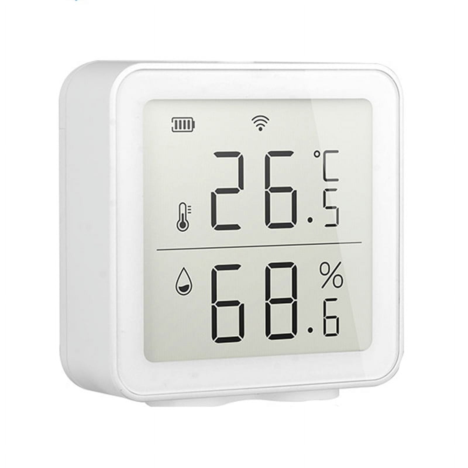TOP! Temperature & Humidity Sensor LCD Screen Infrared Sensing Backlight Smart Tuya APP Remote Voice