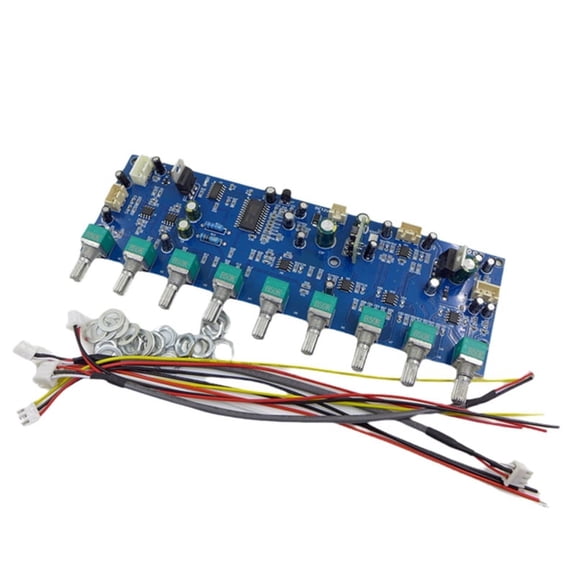 TOP! Tone Module M65831 T62M0001A Karaoke Reverb Board Preamp High Bass Adjustment DC 12V Power Supply