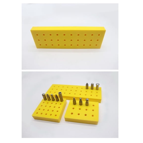TOP! Top M8 Threaded Collettorage Box Collet Organizer Tool Repair Pen POM Placement 12 Holes