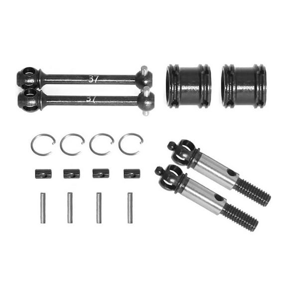 TOP! Two-Stage Cvd Kit Universal Joint Three-Stick for Tt02 Xv01 Xv02 Rc Automotive Upgrade Parts 37mm