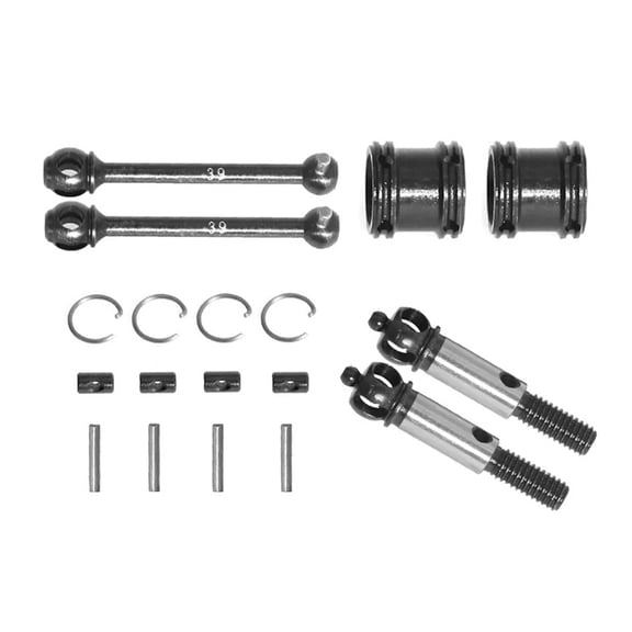 TOP! Two-Stage Cvd Kit Universal Joint Three-Stick for Tt02 Xv01 Xv02 Rc Automotive Upgrade Parts 39mm
