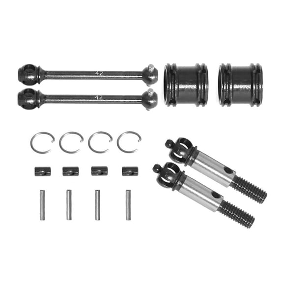 TOP! Two-Stage Cvd Kit Universal Joint Three-Stick for Tt02 Xv01 Xv02 Rc Automotive Upgrade Parts 42mm