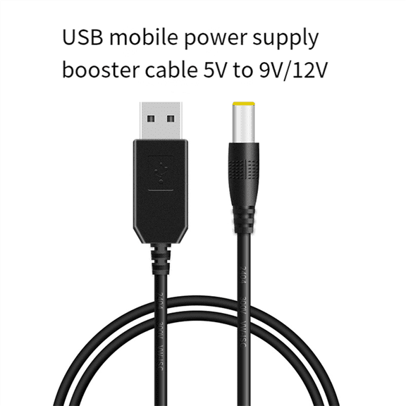 TOP! USB Charge Power Boost Cable DC 5V to 12V 1A Step UP Converter Adapter with Component