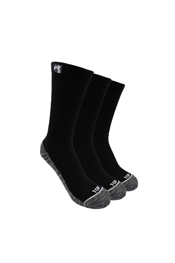 - Men's Active Ankle Socks Cotton Blend & Copper - Pack of 3 - Odor-Resistant Comfort