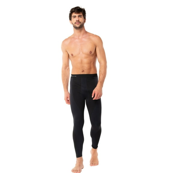 TOP Wear - Men's Base Layer Pants - Moisture-Wicking, Flexible Fit, Thermal Insulation