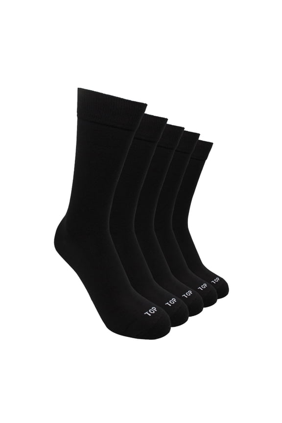 - Women Crew Socks Bamboo - Pack of 5 - Breathable, Durable, Moisture-wicking