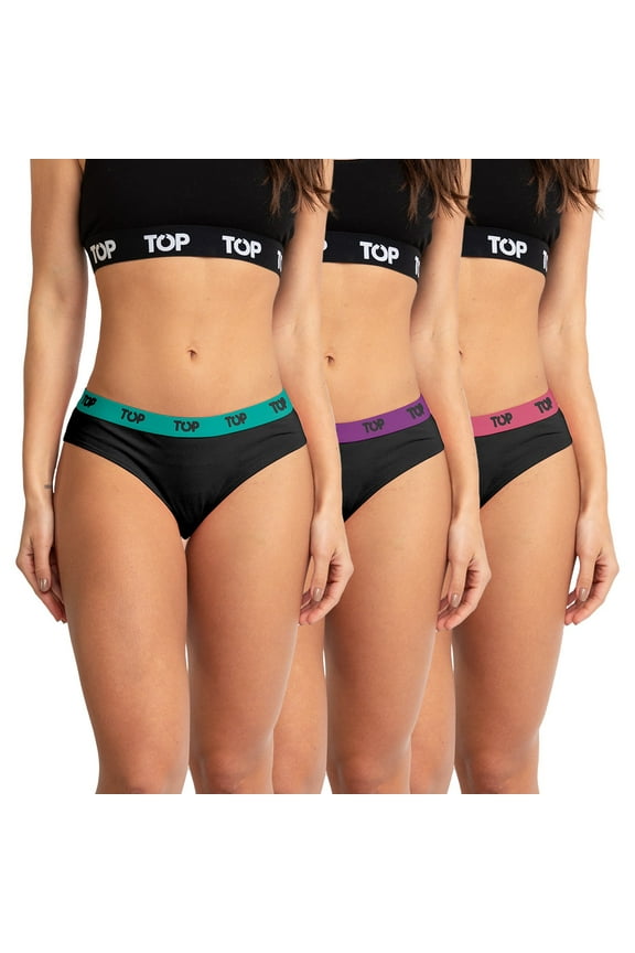 - Women's Cotton Blend Culottes - Pack of 3 - Lightweight, Breathable, All-Day Comfort