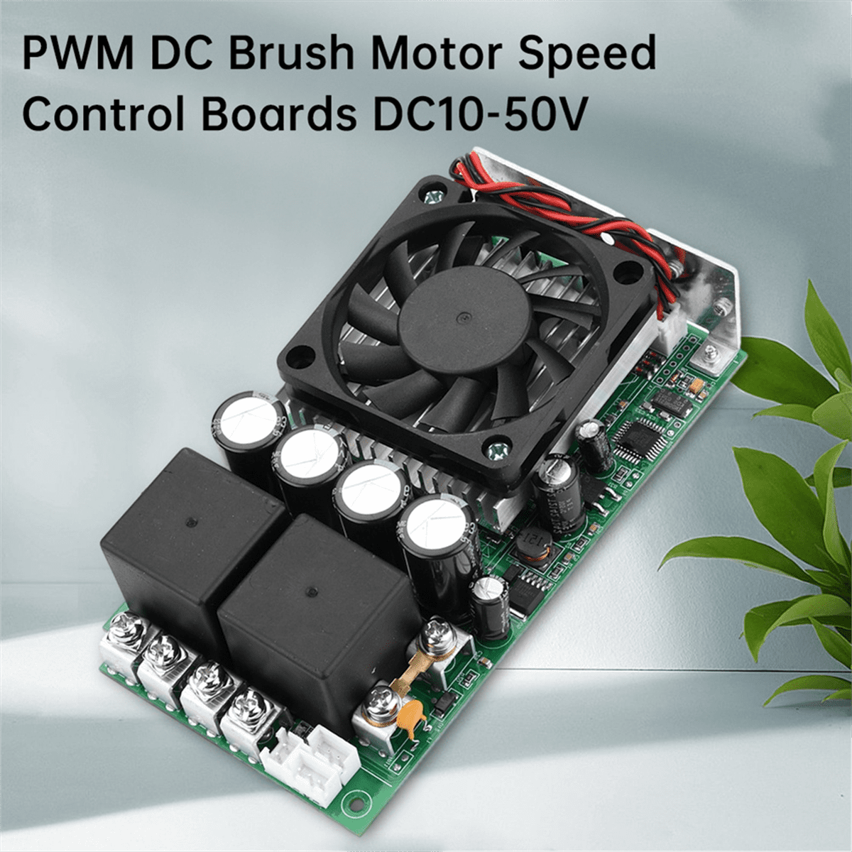 Hochleistungs-PWM-Drehzahlregler 60A - 10-50V DC, 3000W für 12V/24V/48V