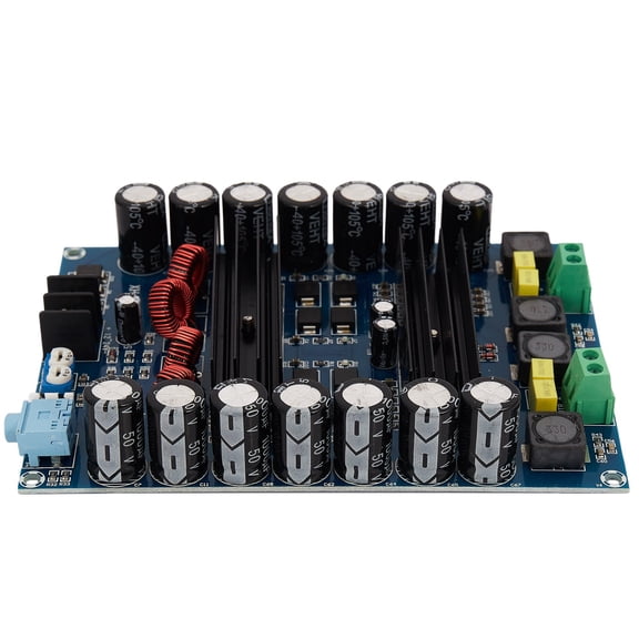TOP! XH-M641 TPA3116D2 DC12V 24V 150W X 2 Audio Digital High Power Channels Car Amplifier with Boost Board G2-010