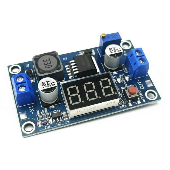 TOP! XL6009 4A DC-DC Booster Module 4.5-32V to 5-35V Adjustable Power Supply Low Ripple Step-Up