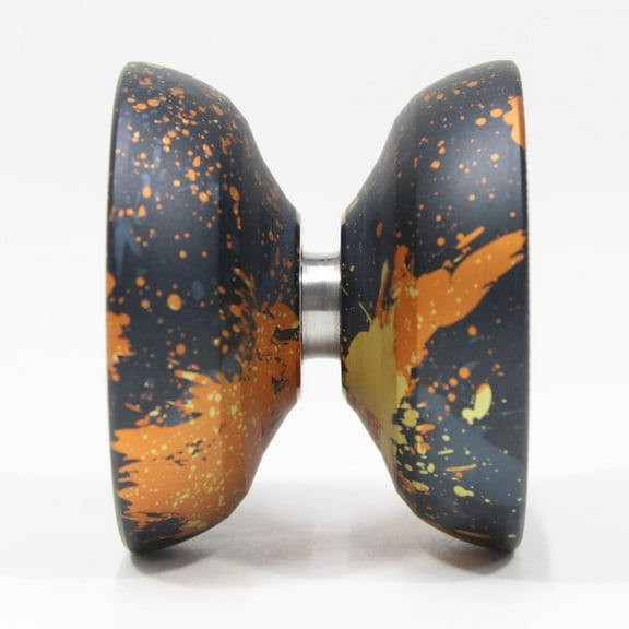 TOP YO Colossus 7 Yo-Yo - Seventh Generation - 7003 AL YoYo (Legend Black Gold Orange)