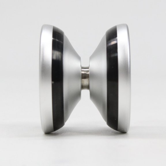 TOP YO Reality Yo-Yo - TOPYOnation x JULY YOYO Collaboration - Bi-Metal YoYo (Silver with Black Ring)