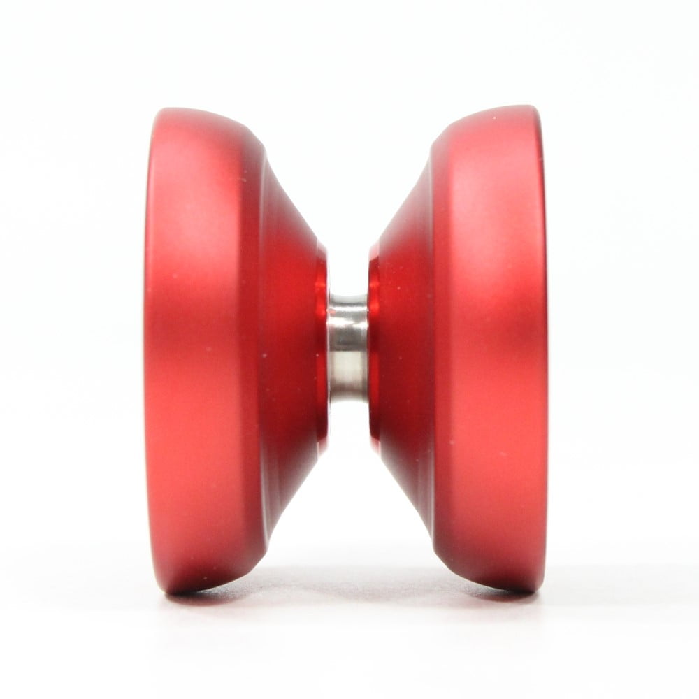 TOP YO x SUS yoyo mechanics Colos-SUS Yo-Yo - Mono-Metal YoYo (Red with Black Logo)