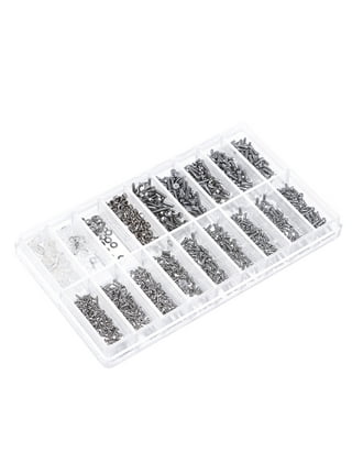 1000 Pcs Tiny Screws Nut With Screwdriver For Watch Eyeglass Repair Tool  Set 