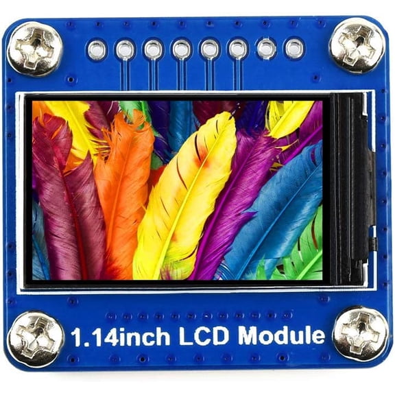TOP1 1.14inch IPS Color LCD Display Module 240135 Pixels SPI Communication RGB 65K Color LED Backlight Support /STM32 Board