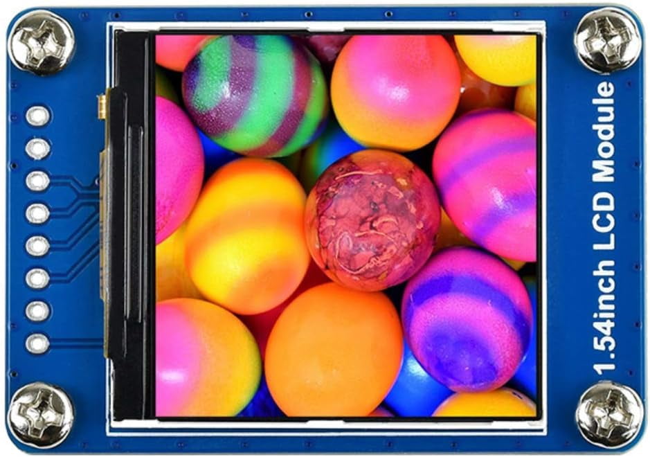 TOP1 1.54inch Display LCD Screen Module 240×240 Pixels SPI Communication RGB 65K Color LED Backlight Support /STM32 Board