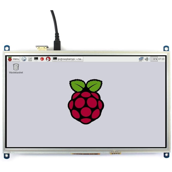 TOP1 10.1inch Resistive Touch Screen HDMI LCD 1024600 Resolution IPS Panel High Compatibility Supports /PC and Other Various Systems