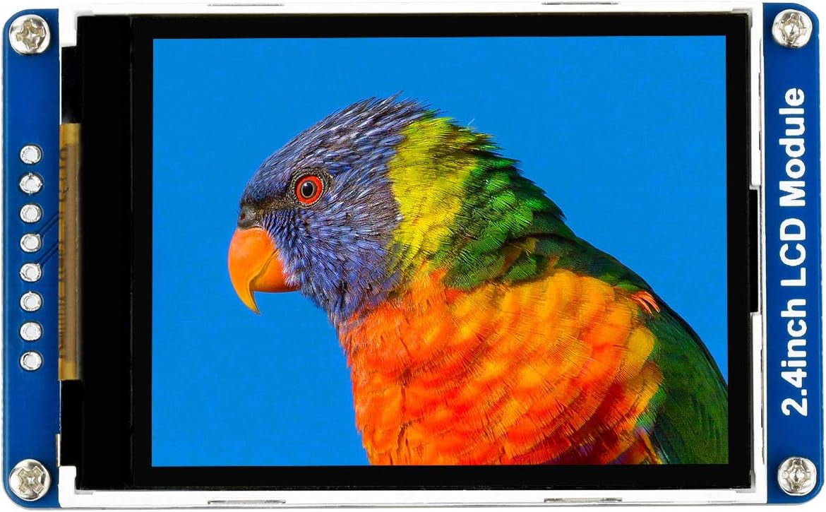 TOP1 2.4inch Display LCD Screen Module 240×320 Pixels SPI Communication RGB 65K Color LED Backlight Support /STM32 Board