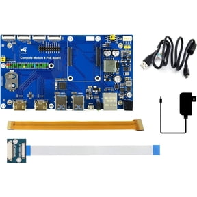 TOP1 Compute Module 4 Development Kit with CM4 PoE Board and Basic Accessories (Compute Module 4 Acce C)