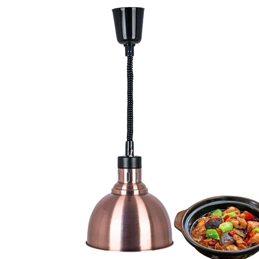 KOUWO Hanging Food Heat Lamp – 250W Adjustable Warm Light For Keeping Food Hot (29cm Copper) - View #11
