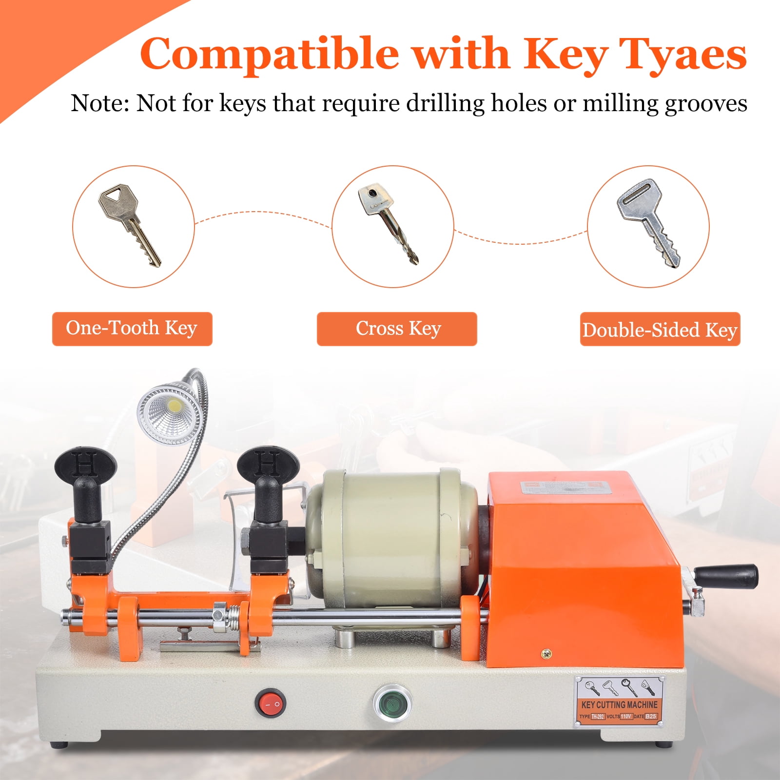 TOPATY Key Duplicator Copy Machine Cutter Cutting Machine for Key Copy ...