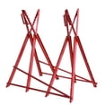 thumbnail image 1 of TOPATY Log Cutting Stand Folding Log Cutting Sawhorse Adjustable Sawhorse Saw Stand Log Holder Portable Log Stand for Logging Splitting & Firewood awesome, 1 of 10