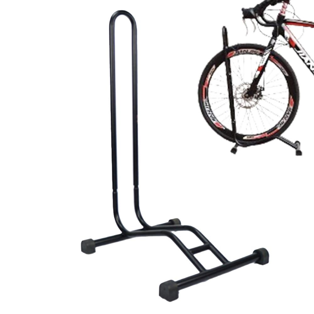 TOPATY Mountain Bike Stand Stabel Steel Bike Rack Powder Coated Bicycle Parking Rack L Shaped