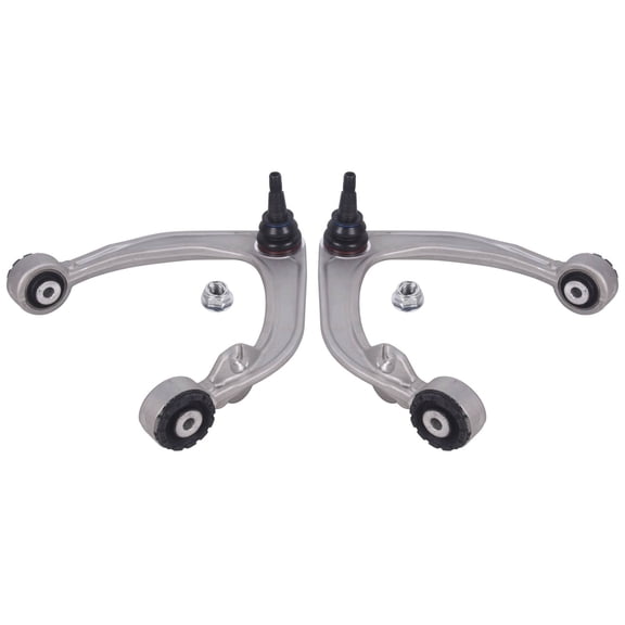 TOPAZ 2Pcs Front Upper Left & Right Control Arm w/ Ball Joint Compatible with Volvo S90 2017-2022 V60 Cross Country 2019-2022 V90 2018-2021 V90 Cross Country 2017-2022 Replace# 31360836 31360837