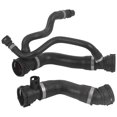 thumbnail image 1 of TOPAZ 2x Lower & Upper Radiator Hose Pipe Fits For BMW 525i 525xi 530i 530xi 2006 2007 17127521778 + 17127546064, 1 of 7