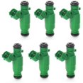 thumbnail image 1 of TOPAZ 35310-37150 Fuel Injectors Injection Compatible with Hyundai Accent Kia Rio Rio5(Set of 6), 1 of 5