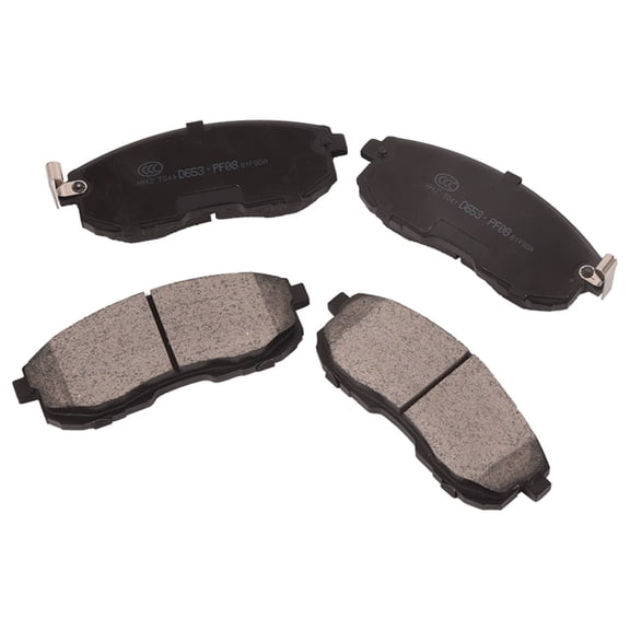 TOPAZ 4PCS D815 Front Ceramic Disc Brake Pads Kit Replacement for Infiniti I35 2002-2004 Nissan Altima 2002-2006 Cube 2011-2014 Maxima 2002-2003 Sentra 2011-2019 Versa 2007-2012 Suzuki SX4 2007-2013