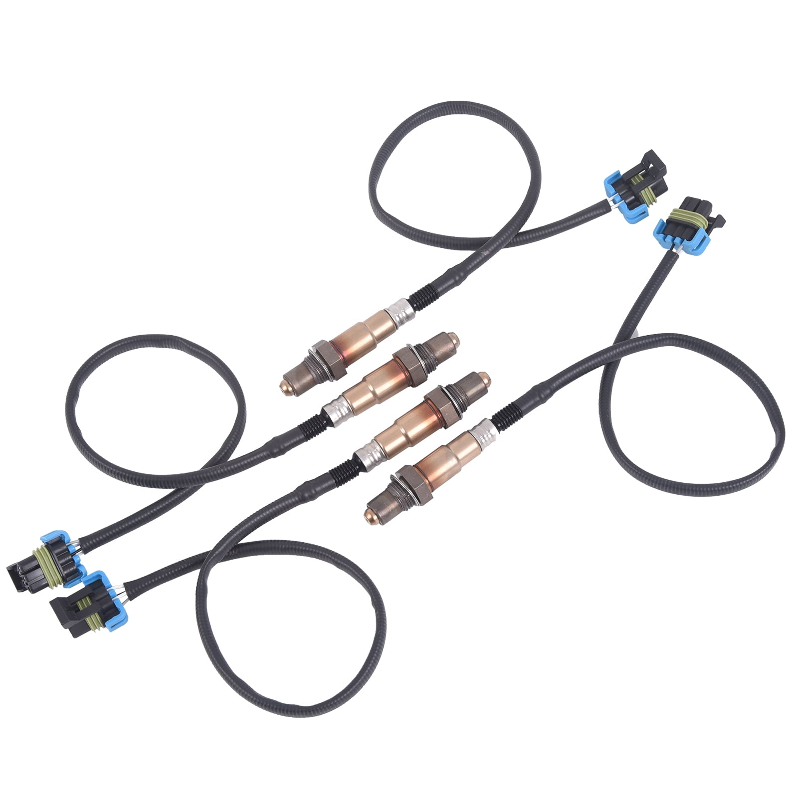 Gmc O2 Sensor Clips TOPAZ 4Pcs Oxygen O2 Sensor Fits Buick LaCrosse Chevy Equinox Cadillac ...