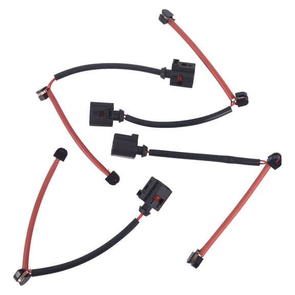 TOPAZ 4Pcs Rear Left & Right Brake Pad Wear Sensor Compatible with Audi Q7 2007-2015 Porsche Cayenne 2003-2006 2008-2010 Volkswagen Touareg 2004-2010 Replace# 7L0907637B 95561236530