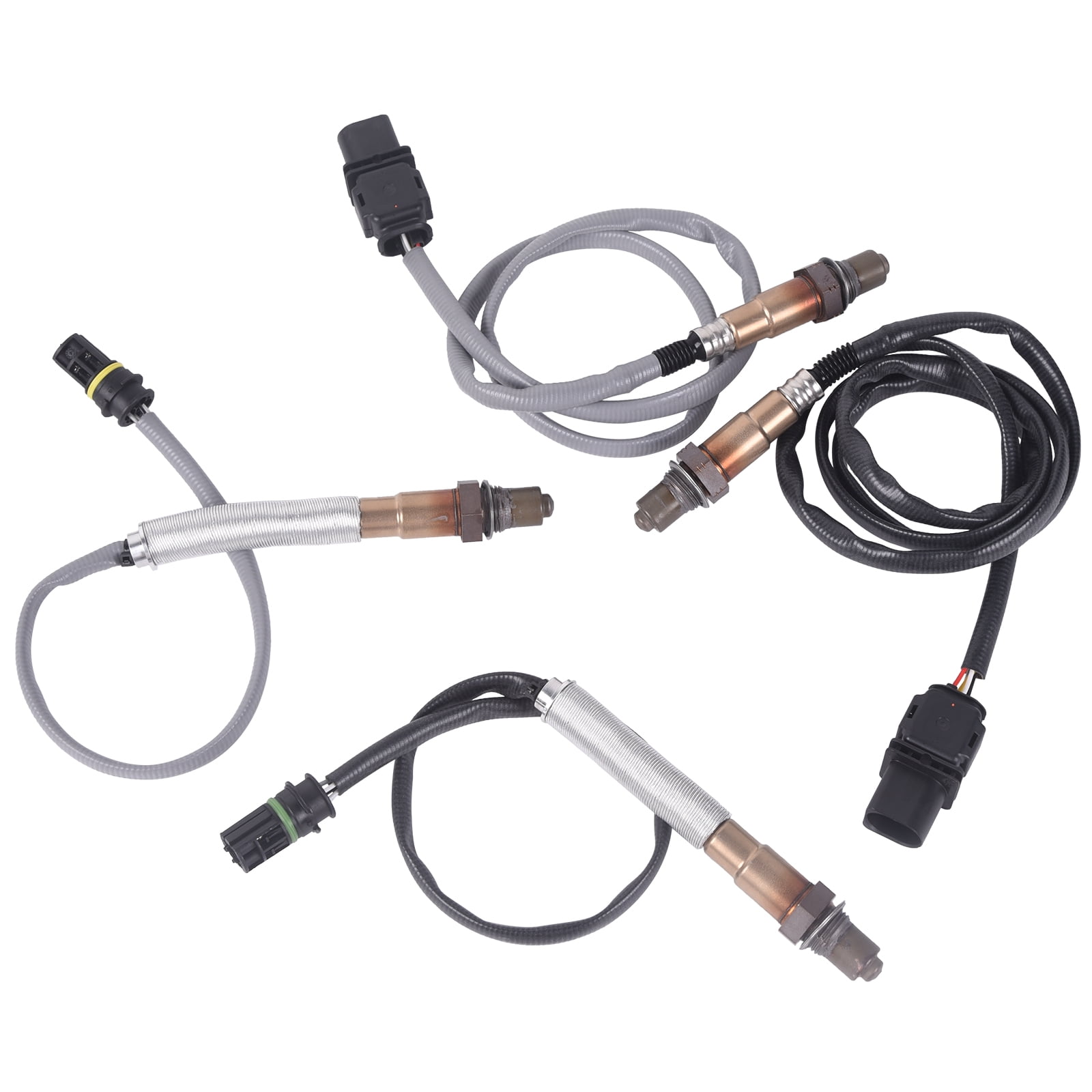 TOPAZ 4Pcs Upstream &Downstream Oxygen O2 Sensor Fits BMW X3 X5 Z4 135i 335i 328i 528i 11787558055 11787558073 11787545075 11787545074