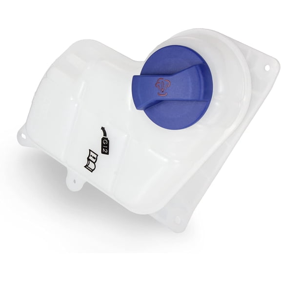 TOPAZ 8D0121403L Radiator Coolant Overflow Reservoir Bottle Expansion Tank with Cap Compatible with Passat A4 A6