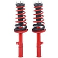 thumbnail image 1 of TOPAZ Bright Red Rear Pair Complete Struts Shock Absorber Assembly Set Compatible with 2002 2003 Lexus ES300 Toyota Camry Replace 171492+171493, 1 of 9