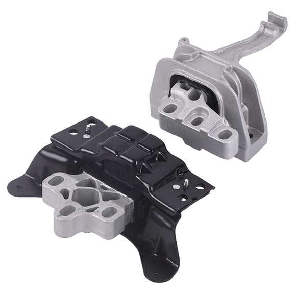 TOPAZ Engine Motor &Trans Mount Set Fits VW Golf Alltrack Jetta GTI Audi S3 A3 2015-2019 5Q0199262BJ + 5Q0199555T