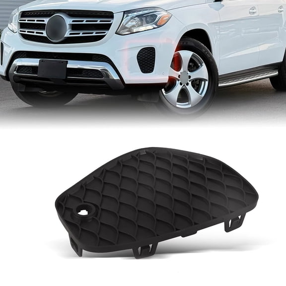 TOPAZ For Mercedes Benz GLS450 2017 2018 2019 Left Front Bumper Cover Grille Trim A1668859022