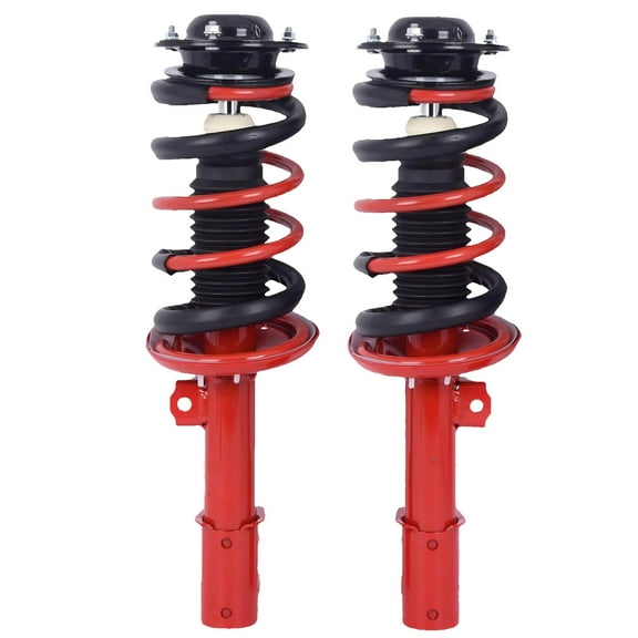 TOPAZ Front Complete Shock Absorber Struts Spring Assembly 172199 172200 Compatible with Chevy Malibu 2004-2012, Pontiac G6 2005-2010, Saturn Aura 2007-2009