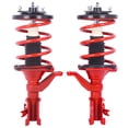 thumbnail image 1 of TOPAZ Front Complete Shock Struts w/Coil Spring For Honda Civic 1.7L Only 2003 - 2005 172185, 172186 Bright Red, 1 of 9