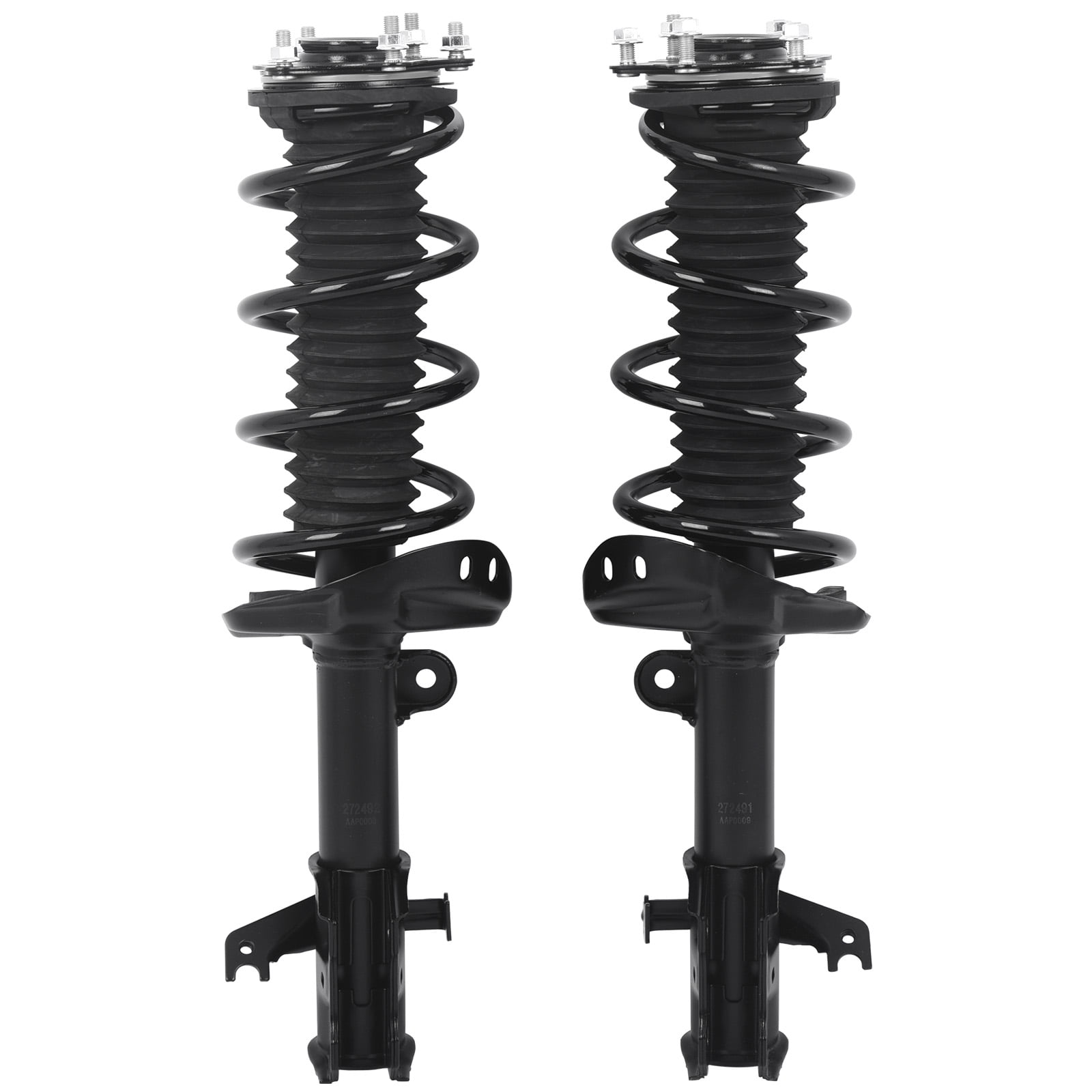 TOPAZ Front Pair Complete Struts Shock Absorber Assembly Set 272492 + 272491 Compatible with 2007-2014 Honda CR-V