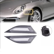 TOPAZ Left & Right LED Side Marker Light For Porsche Cayman 981 Boxster 981 911 991