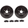 thumbnail image 1 of TOPAZ Rear Brake Rotors + Ceramic Pads for 2007-2017 Jeep Wrangler 53041, 1 of 7