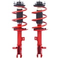 thumbnail image 1 of TOPAZ Red Front Complete Struts w/Coil Springs Shock Absorbers Assembly 182367 + 182368 Compatible with 2007-2012 Dodge Caliber 2007-2010 Jeep Compass Patriot 172368, 172367, 1 of 9