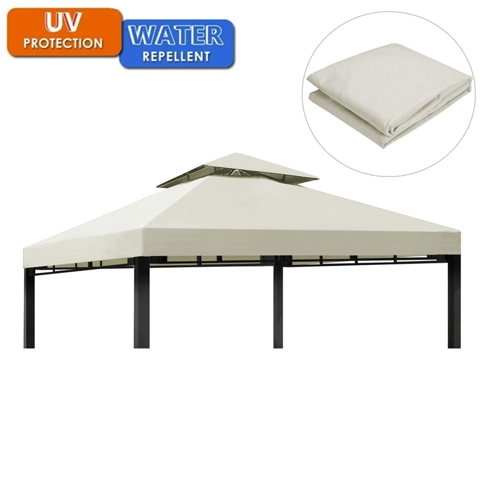 TOPCHANCES 10FTx10FT Canopy Replacement Top Canopy Cover Replacement TOPCHANCES 10FTx10FT Canopy Replacement Top Canopy Cover Replacement Double Tiers Gazebo Covers For Yard Patio Garden Canopy Sunshade Beige 7a442e6e 35dc 482e B554 A8981dce5049.81b4818bec8c989dc07537352fe00f1a