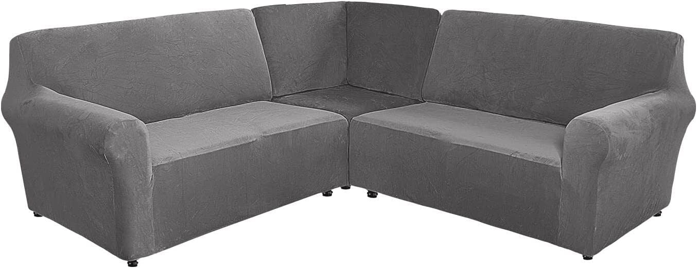 L shape sofa cover 7 seater hotsell