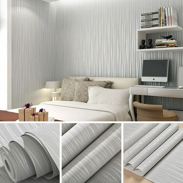 TOPCHANCES 3D Wallpaper, Modern Non-Woven Wallpaper Home Decor Wallpaper for Home Living Room Bedroom Indoor and TV Background Home Decoration